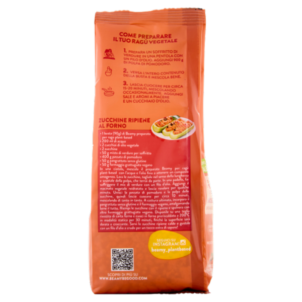Beamy Preparato per Ragù Plant-Based 90 g