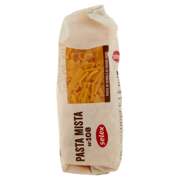 Selex Pasta di Semola Trafilata al Teflon Pasta Mista 500 g