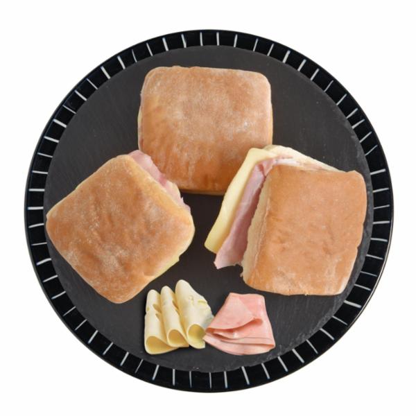 Intrapan Panino con Prosciutto Cotto e Formaggio Edamer 135 g