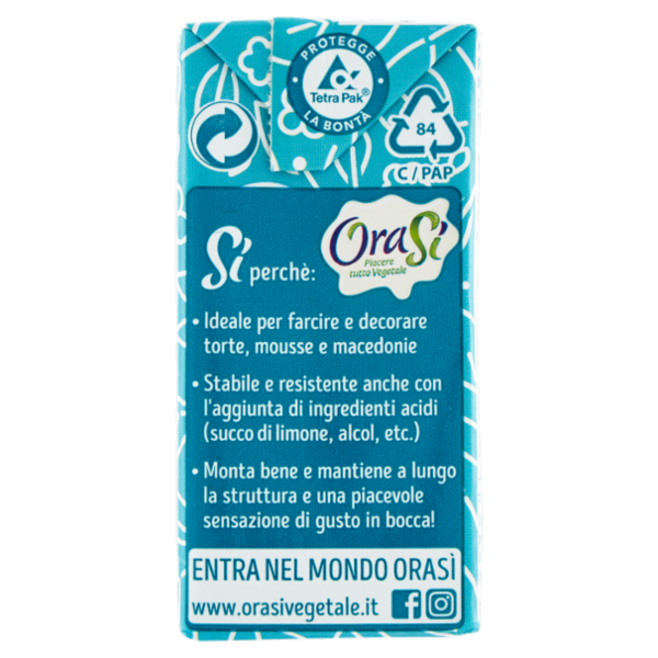 OraSì Plant Based Crema da Montare 200 ml