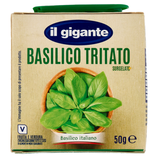 IL GIGANTE Basilico Tritato Surgelato 50 g