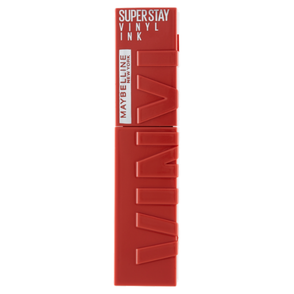 Maybelline New York Rossetto a Lunga Tenuta Effetto Vinilico Superstay Vinyl Ink 105 Golden