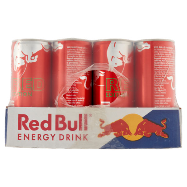 Red Bull Energy Drink, Gusto Anguria, 250 ml (24 Lattine)