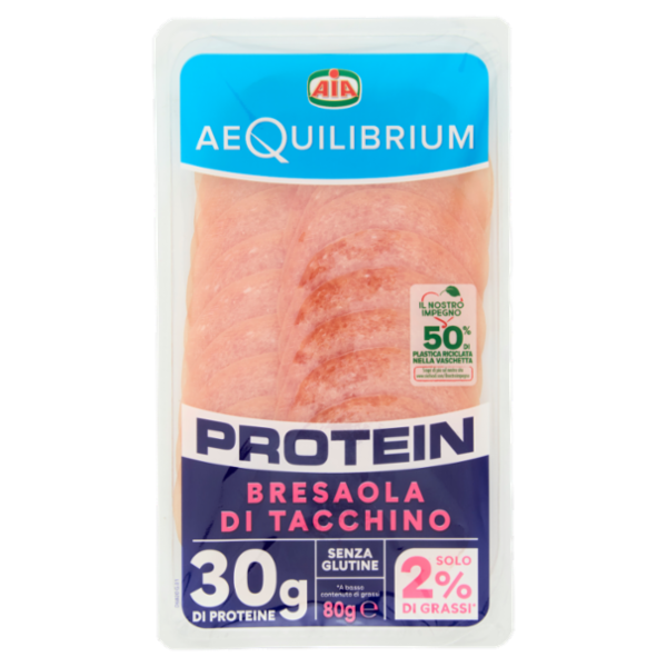 Aia aeQuilibrium Protein Bresaola di Tacchino 80 g