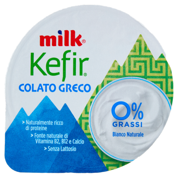 Milk Kefir Colato Greco 0% Grassi Bianco Naturale 150 g