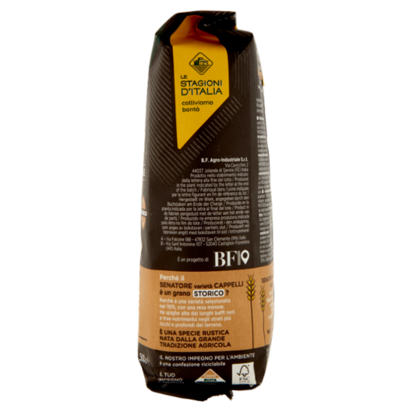 Le Stagioni d'Italia Integrale Senatore varietà Cappelli Penne Rigate N° 132 500 g
