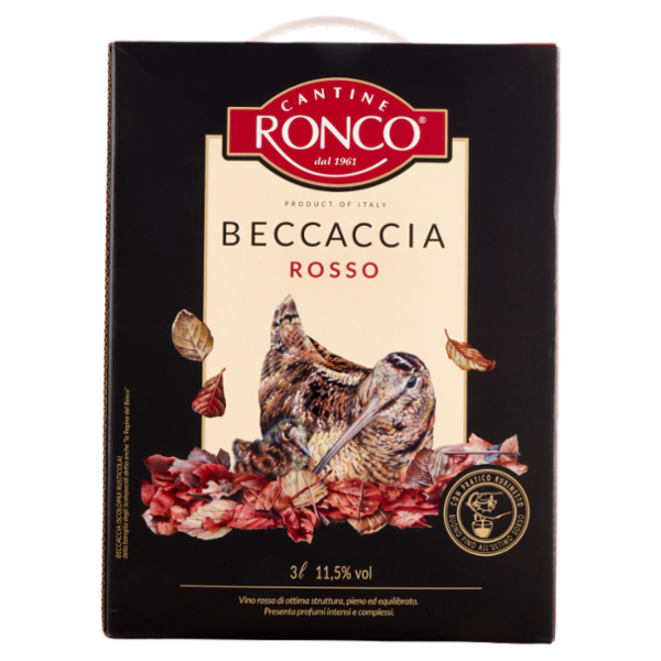 Cantine Ronco Beccaccia Rosso 3 l