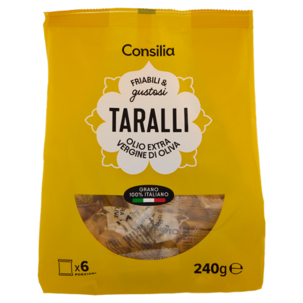 Consilia Taralli Classici 6x40 g