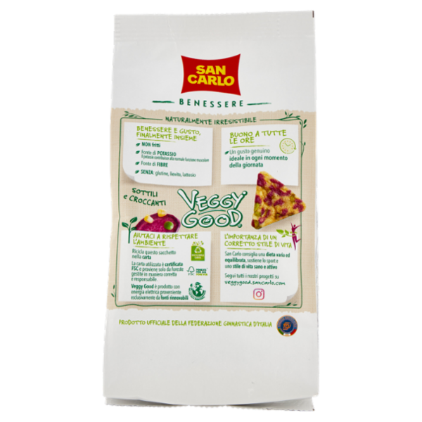 San Carlo Benessere Veggy Good Triangolini con Mais e Patata Viola 65 g