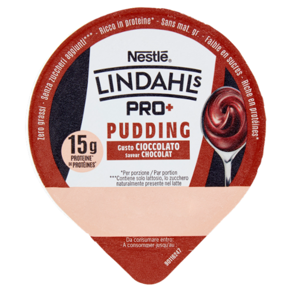 LINDAHLS Pro+ Pudding Gusto Cioccolato 150 g