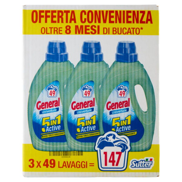 General Universale 5in1 Active 3 x 1,98 l