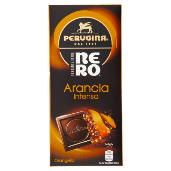 PERUGINA NERO Fondente Extra Arancia Tavoletta Cioccolato Fondente 85g