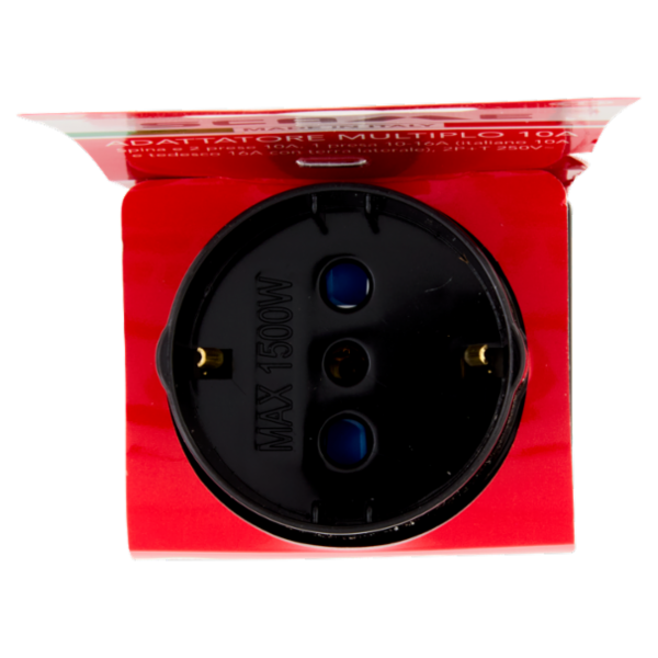 Scame Adattatore Multiplo 10A Spina e 2 prese 10A, 1 presa 10-16A, 2P+T 250V