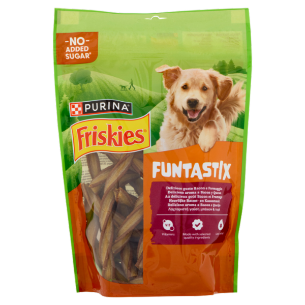 PURINA FRISKIES Funtastix Bacon e Formaggio 175g