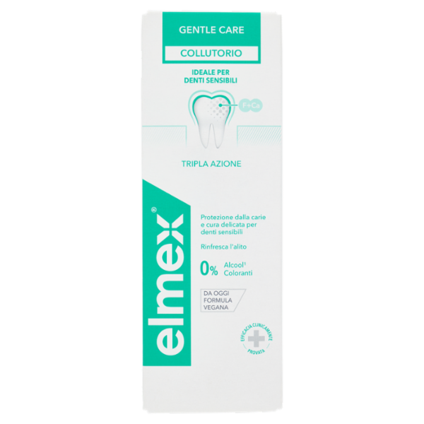 elmex collutorio Gentle Care denti sensibili 400 ml