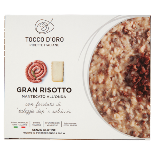 Tocco D'Oro Gran Risotto con fonduta di 