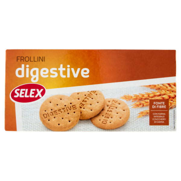 Selex Biscotti Digestive in Confezioni Salvafreschezza 2x190 g