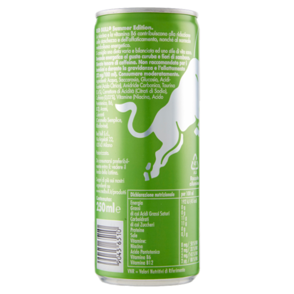 Red Bull Energy Drink, Gusto Curuba e Fiori di Sambuco, 250 ml
