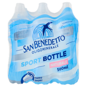 San Benedetto Fonte Primavera Popoli Terme Acqua Minerale Naturale Libera 6 x 500 Ml
