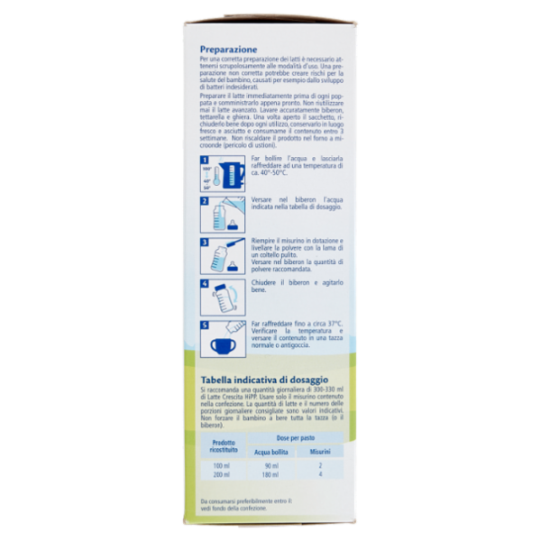 HiPP Latte Crescita 3 500 g