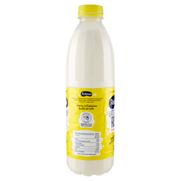 Arborea Latte Intero Fresco di Alta Qualità 1000 ml