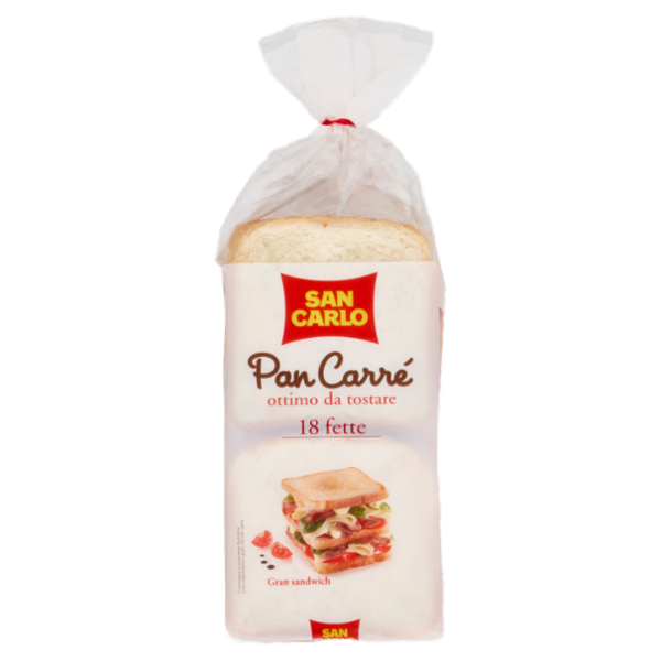 San Carlo Pan Carré 18 fette 330 g