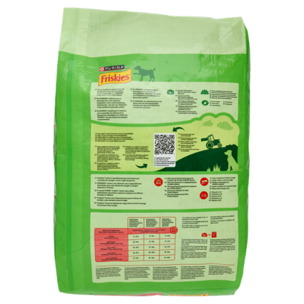 PURINA FRISKIES Active Manzo e Verdure 9kg