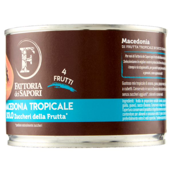 Fattoria dei Sapori Macedonia Tropicale 410 g