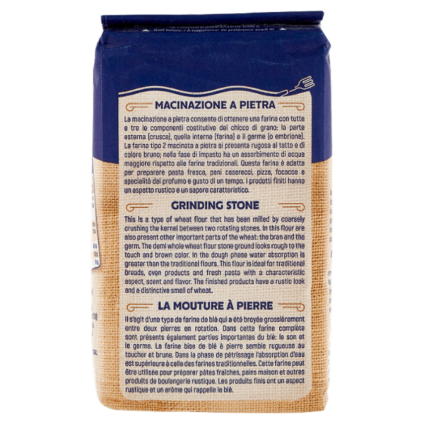 Il Molino Chiavazza Farina Tipo 2 di Grano Tenero 500 g