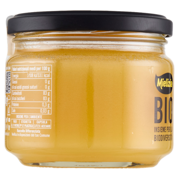 Mielizia Bio Miele Italiano di Tiglio Non Pastorizzato Italia 300 g
