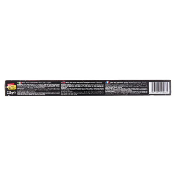 Pizza alla pala Rucola e Pomodorini Surgelata 225 g