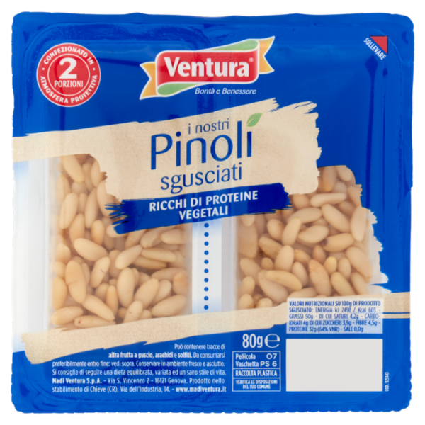 Ventura i nostri Pinoli sgusciati 80 g