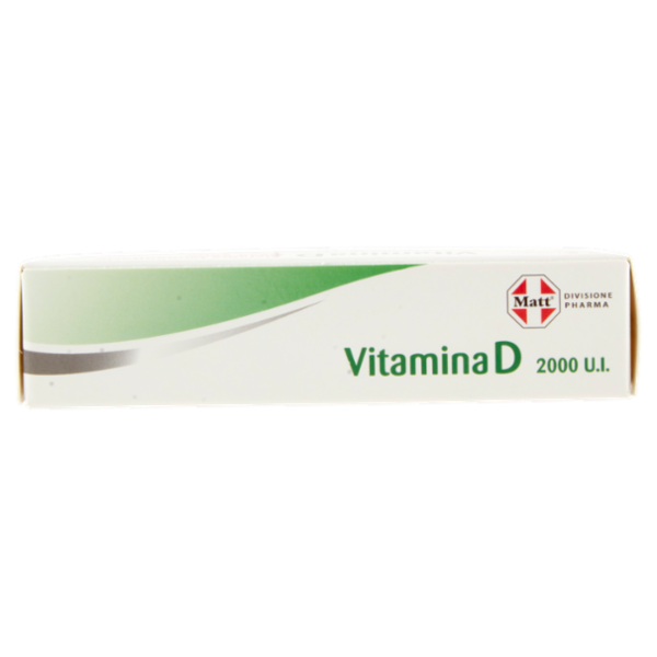 Matt Divisione Pharma Vitamina D 2000 U.I. Sistema Immunitario 60 compresse 6 g