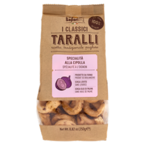 Puglia Sapori I Classici Taralli Specialità Alla Cipolla 250 g