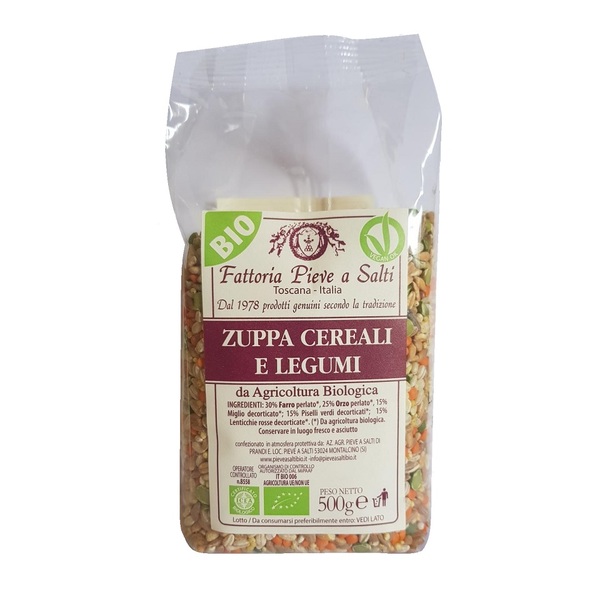 Fattoria Pieve a Salti Zuppa Cereali e Legumi 500g