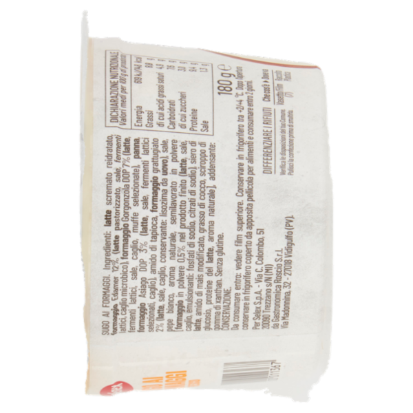 Selex Sugo Fresco ai Formaggi 180 g