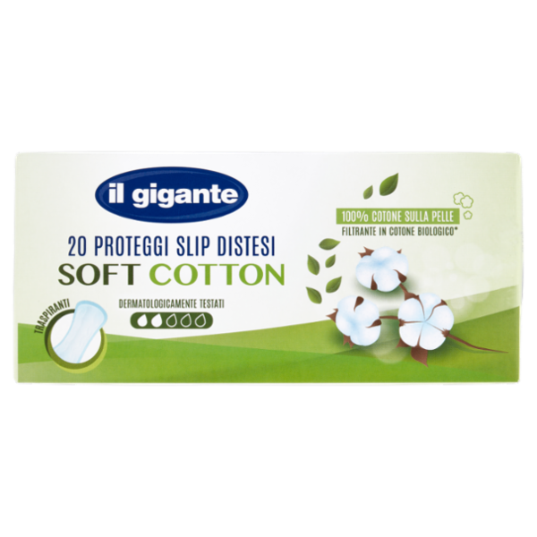 IL GIGANTE Proteggi Slip Distesi Soft Cotton 20 pz