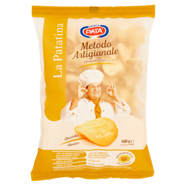 Pata la Patatina Metodo Artigianale Classiche 400 g