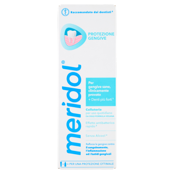 meridol collutorio Protezione Gengive con effetto antibatterico rapido 400 ml