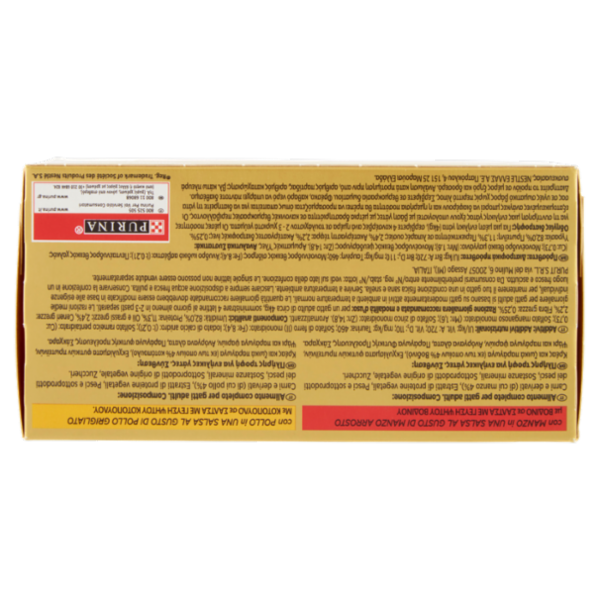 PURINA GOURMET Gold Delizie in Salsa Pollo / Manzo 4x85g