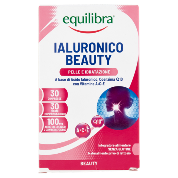 equilibra Ialuronico Beauty Pelle e Idratazione 30 Compresse 15,3 g