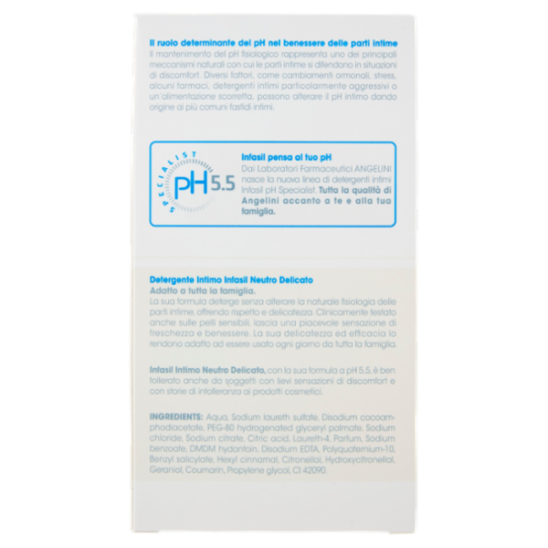 infasil pH Specialist 5.5 Intimo Neutro Delicato 200 ml