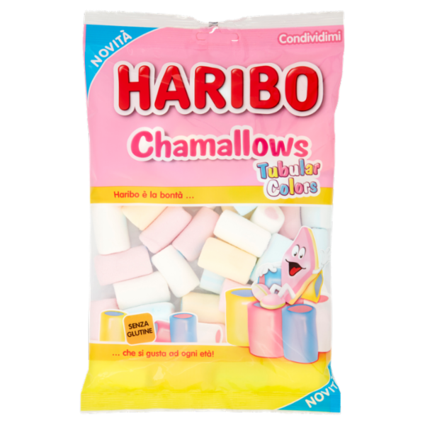 Haribo Chamallows Tubular Colors 150 g