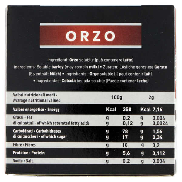 Bialetti Caffè d'Italia Espresso Bar Orzo 12 Capsule 30 g