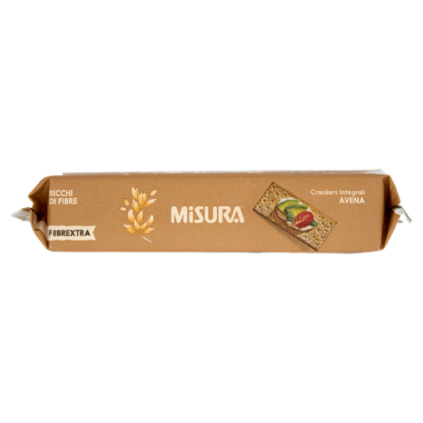 Misura Fibrextra Crackers Integrali Avena 355 g