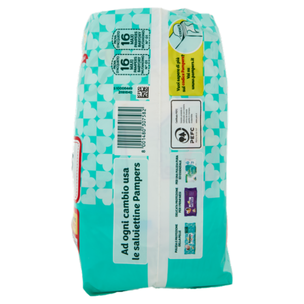 Pampers Baby-dry Mutandino Maxi 16 + 16 pz