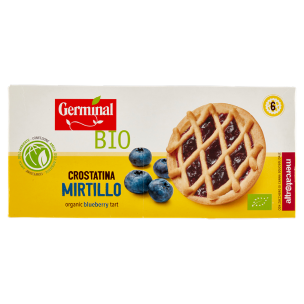 Germinal Bio Crostatina Mirtillo 6 x 45 g