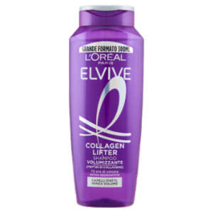 Elvive Collagen Lifter Shampoo Volumizzante, Per Capelli Senza Volume 300 Ml