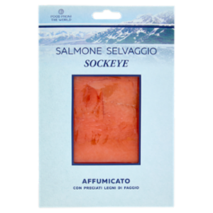 Food From The World Salmone Selvaggio Sockeye Affumicato 50 g