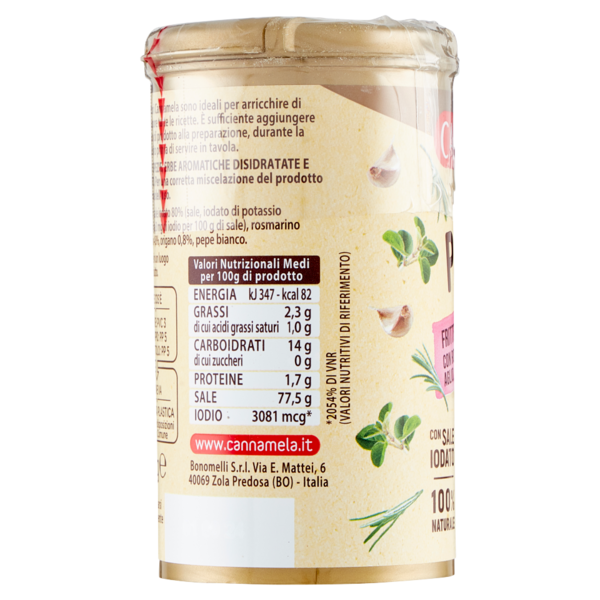 Cannamela Insaporitore per Patate Fritte e Arrosto 90 g